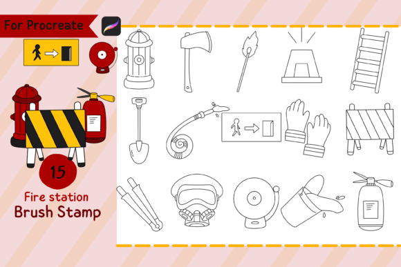 Procreate Brush Stamp Fire Station: A Practical Asset for Digital Illustrators