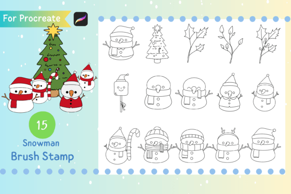 Procreate Brush Stamp Snowman: A Creative Guide for Digital Artists