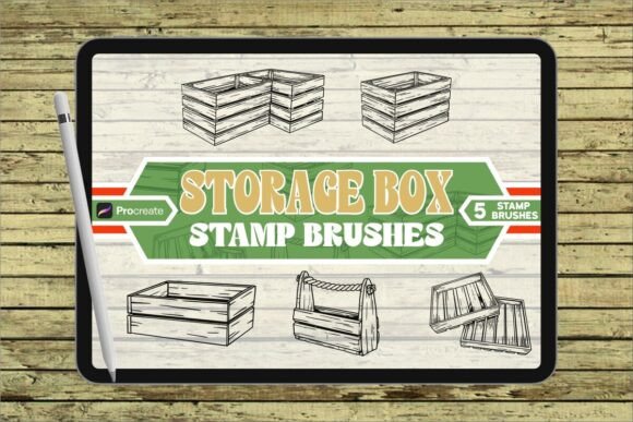 Trowel Brush Stamp Set for Procreate: Unleash Your Digital Creativity
