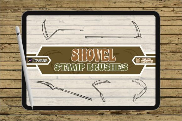 Unleash Your Creativity with the Scythe Brush Stamp Set for Procreate